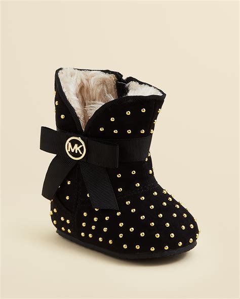 infant michael kors boots|women kids wearing mk boots.